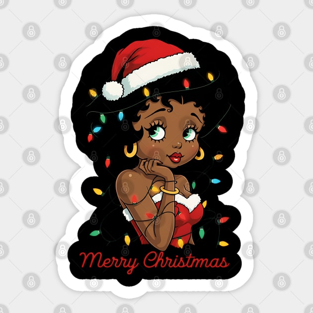 Cute Christmas Vibes Sticker by UrbanLifeApparel